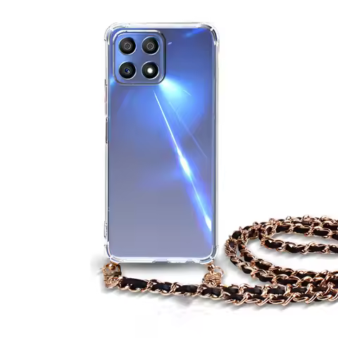 Fashion Crossbody Lanyard Necklace Chain Leather Case For Nokia G42 G310 G60 G22 C12 C22 C32 X30 5.3