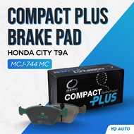 COMPACT PLUS BRAKE PAD MCJ 744 MC - HONDA CITY T9A