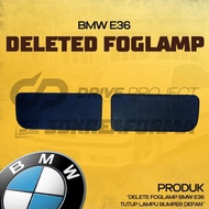 bmw E36 Delete Foglamp Front Bumper Lamp Cover
