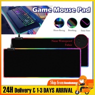 【SG】Gaming Mouse Pad RGB LED Light KEYBORAD mouse pad waterproof mouse pad COLOR Large desk mouse pad LED发光鼠标垫