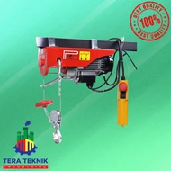 HOIST ELEKTRIK 600 KG ELECTRIC HOIST PA600 MINI CRANE HOIST 600KG - GIARA MART