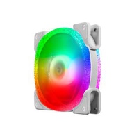 全城熱賣 - 電腦機箱散熱器 ARGB光機箱風扇 幻彩散熱器(冰鑽RGB（白）)