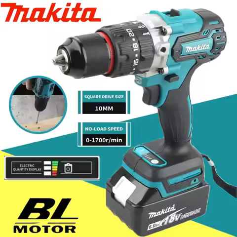 Makita DDF487 Brushless Lithium Electric Driver Electromechanical Drill Screwdriver for Makita 18V B