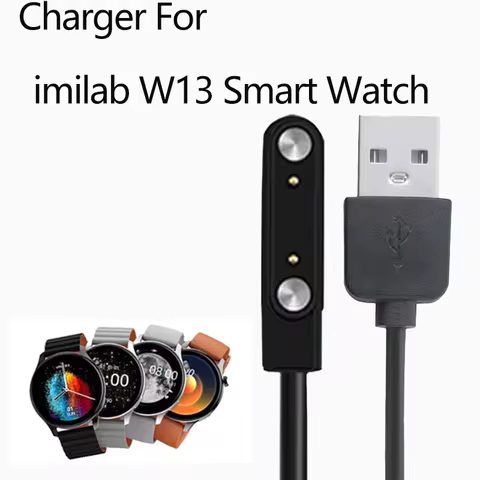 Compatible with Imilab W13 Smart Watch USB Charging Cable