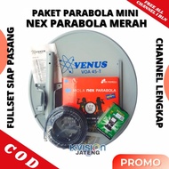 Paket Parabola Mini Nex Parabola Merah