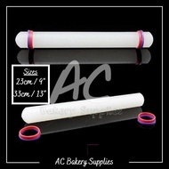 [READY STOCK] Fondant Rolling Pin 23cm / 33cm Roller Penggelek Doh Gula