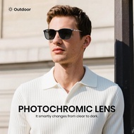 [LOCAL SELLER] Cyxus Photochromic Sunglasses for Women/Men Square Frame Blue Light Glasses 8208