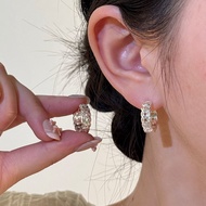 现货！暴富钱多多耳环男女招财幸运个性耳扣复古耳圈冷淡风转运偏财耳饰Rich money earrings men and women lucky personality0st4w88s8