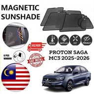 Proton Saga MC3 2025-2026 Epic Magnetic Sunshade ( 4 PCS )