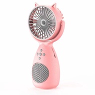 New Bluetooth Speaker Creative Gift Mini Fan Card Radio Portable Wireless Speaker