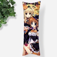 Long Pillowcas Mahou Mahou Shoujo Lyrical Nanoha ViVid Pillow Cover Men Women Home Bedroom Rectangle Decoration Accessories 0216