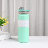 530ml / 750ml Vacuum Insulated Bottle Portable Thermos Tumbler Stainless Steel Water Bottle