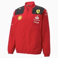 《F1 Puma x 法拉利一級方程式車隊復刻紅色外套》F1 Scuderia Ferrari x PUMA Replica Collection Team  Jacket - Red (100% 正
