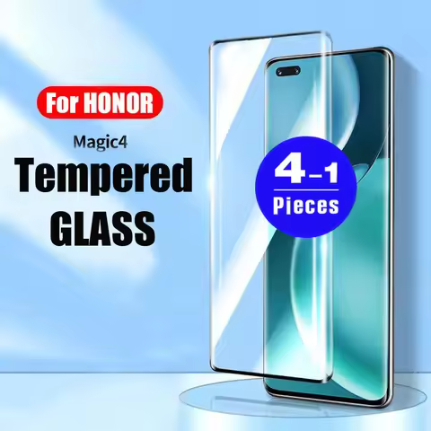 1-4Pcs HD Glass protective film for Honor magic 4 3 70 pro plus 60 SE 50 lite Tempered glass phone s
