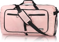 65L Duffle Bag, Glossy Light Pink, Duffle Bag With Shoes Compartment