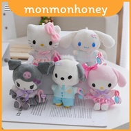 Enchanting Plush Keychain Featuring Popular Characters Like Kuromi Cinnamonroll And