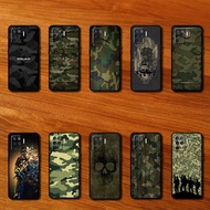Case for OPPO Reno 5F 5 lite A94 4G F19 Pro AA4 Army camouflage Soft TPU phone case