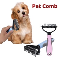 Pet Hair Removal Comb Cat Dog Comb Pet Grooming Hair Fur Removal Massage Cleaning Tool Trimmer Brush