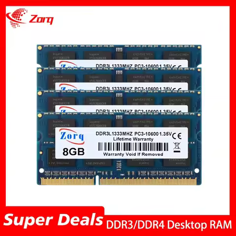 DDR3L DDR4 RAM 2GB 4GB 1066 1333MHZ 1600MHZ PC3L 12800S PC4 Memory Sodimm 204PIN 8GB 16GB DDR3L PC3L