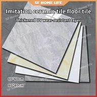 60X60CM / 80X80CM Marble Tiles Self Adhesive PVC Floor Stickers Wear-Resistant Non-Slip  Thickened V
