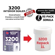 Nippon Paint 1L 3200 Sealer Interior Nippon Wall Sealer Paint l Nippon Sealer l Cat Sealer Dinding D