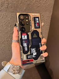 Technology 1pc Mecha Themed Matte Anti-Scratch Phone Case Compatible With Samsung Galaxy S25 S24 S23