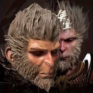 Wukong Monkey Mask - Furry Halloween Mask Masquerade