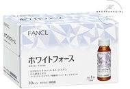 FANCL WHITE FORCE 芳珂美白飲 速白抗斑美肌飲 10ea×30ml