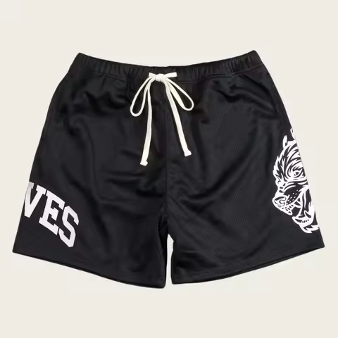 Adult adventure shorts, men's sports pants at night, summer outdoor sports running training, fitness