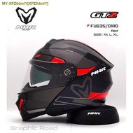 New MHR Helmet GTZ     Sport Flip Up MHR FU935 READY STOCK