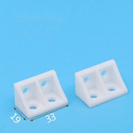 MUHUALAN | Reinforced Plastic Bracket 90 Degrees