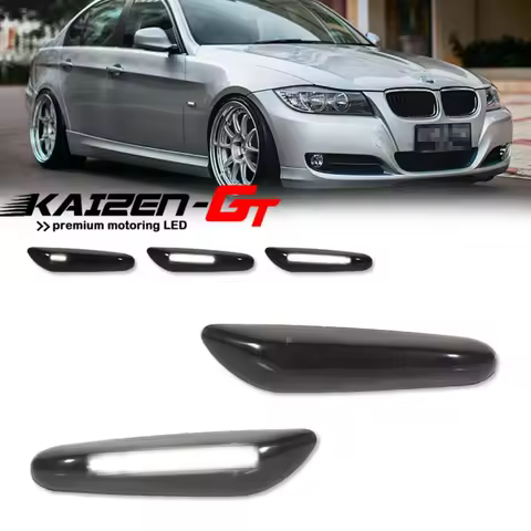 Sequential LED Car Front Side Marker Turn Signal Lights For BMW 1 3 5 Series M3 M5 E46 E60 E61 E81 E