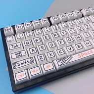 dibi 1587460575 126 Keys Graffiti Keycap XDA Profile PBT Keycaps For Mx Switch Mechanical Keyboard Custom Cute Anime Key Caps personalizadasGaming Keyboards