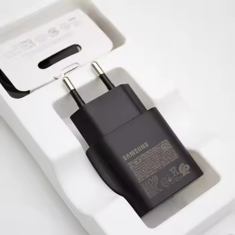 Samsung 25W High Quality Super Fast Charging PD Charger EU Plug USB Type C Cable For Galaxy Z Fold 6