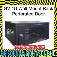 GV 4U 19inch Wall Mount Server Rack with perforated door | C19-P0450WM