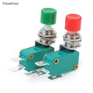 Fitow DS-438 Momentary Red /Green Push button Actuator Micro Limit push button FE