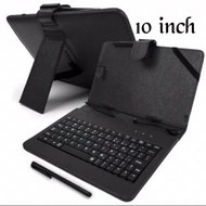Terlaris! Keyboard case tablet 10” / Sarung tablet 10inch / Case