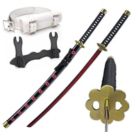 Zisu Carbon Steel Roronoa Zoro Sword - Choose from Kitetsu, Yama Enma, and Trafalgar Law - Approx. 4