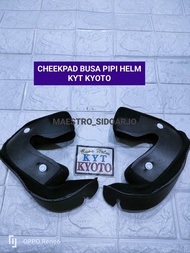 Busa Helm Spon Helm Half Face KYT Kyoto Full Sett Kancing Plastik