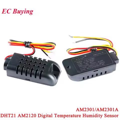 AM2301 AM2301A DHT21 Capacitive Digital Temperature and Humidity Sensor Module Single Bus Sensor For