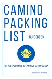 Camino Packing List Guidebook Jean Christie Ashmore