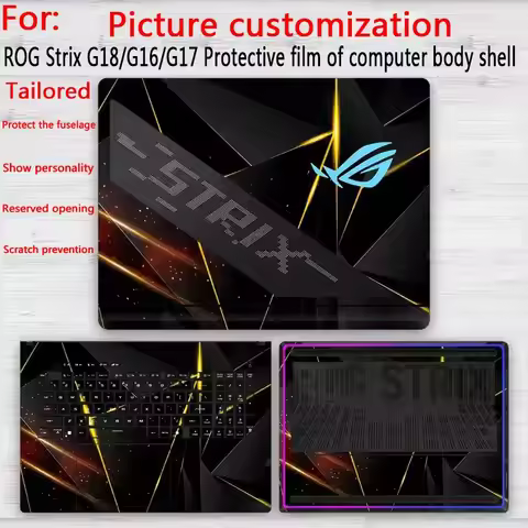 For ASUS ROG Strix SCAR 18/16 2025/2024 Sticker G835L/G815/G635L/G615L Protective Film Strix G18/G16