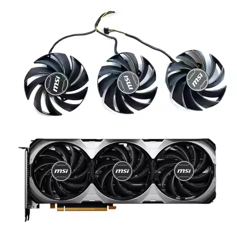 Original 87MM 4PIN PLD09210S12HH PLD09210B12HH 4PIN RTX 4060 GPU Fan Suitable for MSI GeForce RTX 40