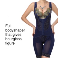 🌹READY STOCK🌹 CORSET Magnetic Therapy Lace Corset Chiffon Spandex Fabric Corset Lace Corset / Bengku