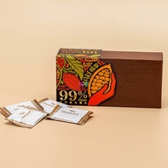 ช็อคโกแลตสีดำแท้ Pure Cocoa Butter Choc Choco Share Me ชิ้นบาง 24 ชิ้น บรรจุกล่อง 120 กรัม ขนมหวานจา