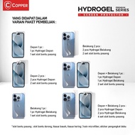 copper matte infinix smart 5 - anti gores hydrogel - depan 1pc full size cut