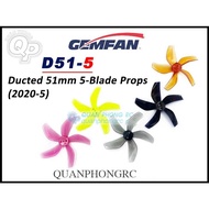 4 GEMFAN D51 4 Blades 2020 4-Leaf / 5-Leaf Wingbag (8 Pieces)