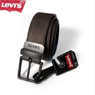 Zhuzhou Liying Trading Co., Ltd. Genuine Levis Levis Levis Men's Leather Belt Double-Sided Rotating 