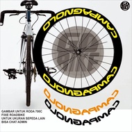 Rim stickers rim stickers fixie roadbibike CMPGNOLO