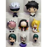 Preloved mini figure mf29 yuta okkotsu gojo satoru ram nezuko sanemi nijika ljichi maki zen'in